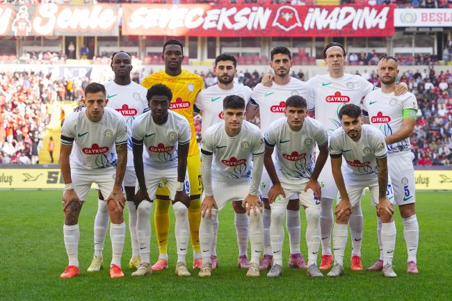 GAZİANTEP FUTBOL KULÜBÜ A.Ş.	2 - 2	ÇAYKUR RİZESPOR A.Ş.