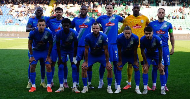 ÇAYKUR RİZESPOR A.Ş. 6-1 ATKO GRUP PENDİKSPOR FUTBOL A.Ş.