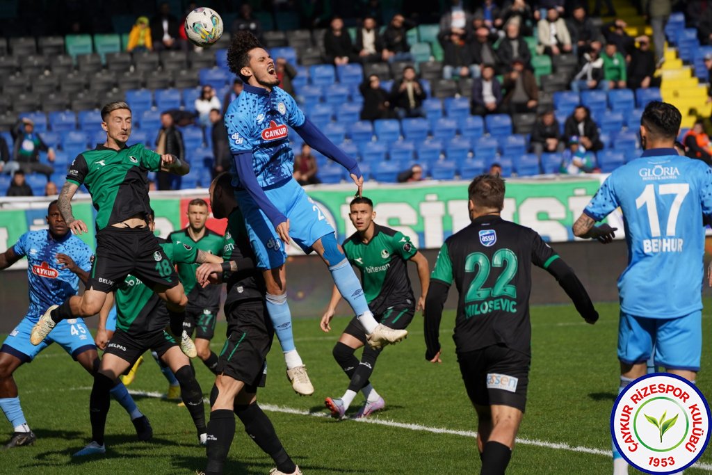 ÇAYKUR RİZESPOR 2 – 1 SAKARYASPOR / MUHTEŞEM GALİBİYET