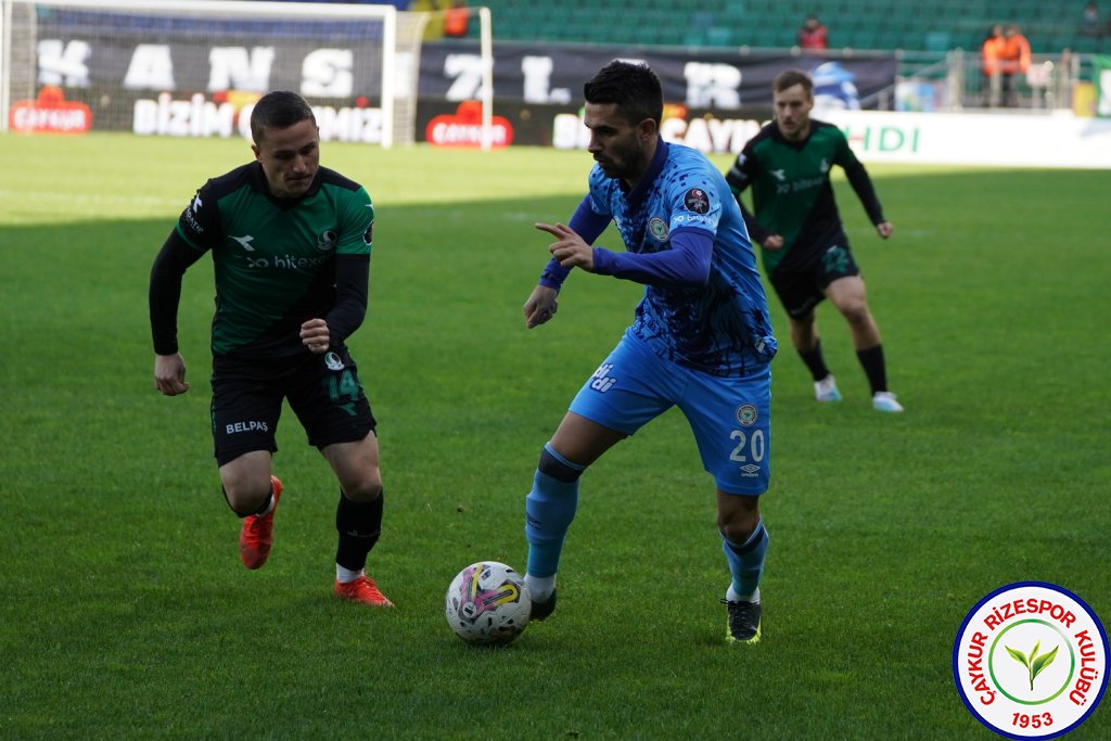 ÇAYKUR RİZESPOR 2 – 1 SAKARYASPOR / MUHTEŞEM GALİBİYET