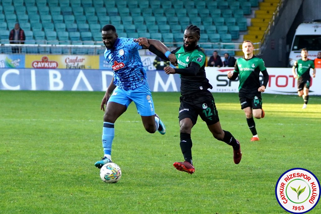 ÇAYKUR RİZESPOR 2 – 1 SAKARYASPOR / MUHTEŞEM GALİBİYET