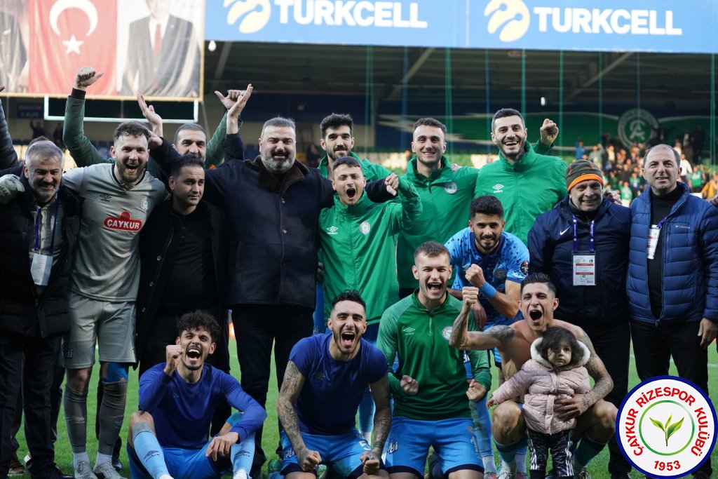 ÇAYKUR RİZESPOR 2 – 1 SAKARYASPOR / MUHTEŞEM GALİBİYET