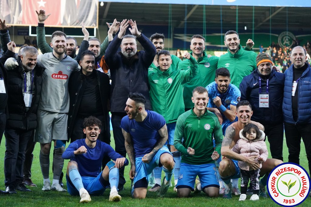 ÇAYKUR RİZESPOR 2 – 1 SAKARYASPOR / MUHTEŞEM GALİBİYET