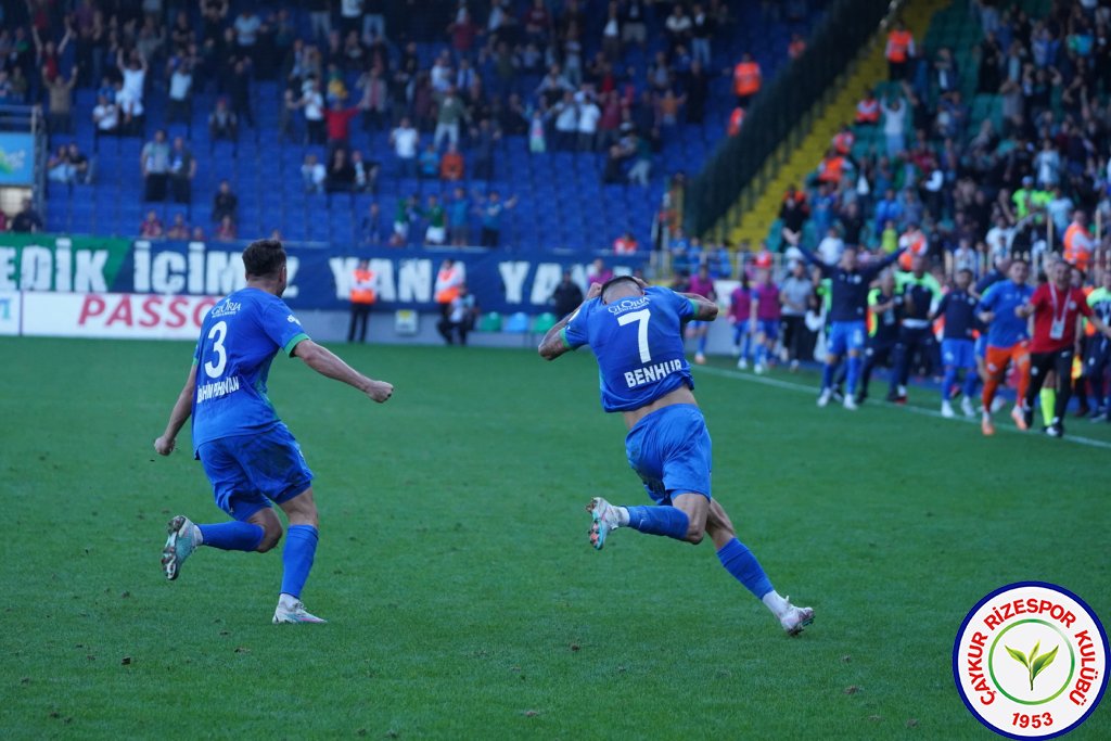 ÇAYKUR RİZESPOR A.Ş. 1 - 0 YILPORT SAMSUNSPOR