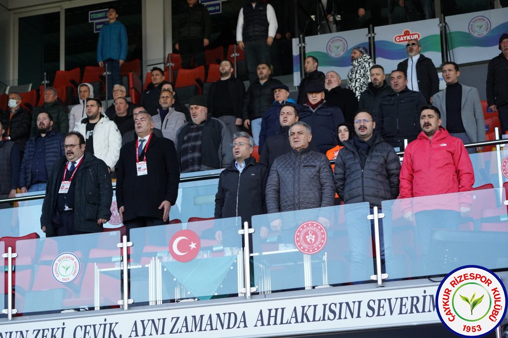 ÇAYKUR RİZESPOR A.Ş. 2 - 0 ATAKAŞ HATAYSPOR