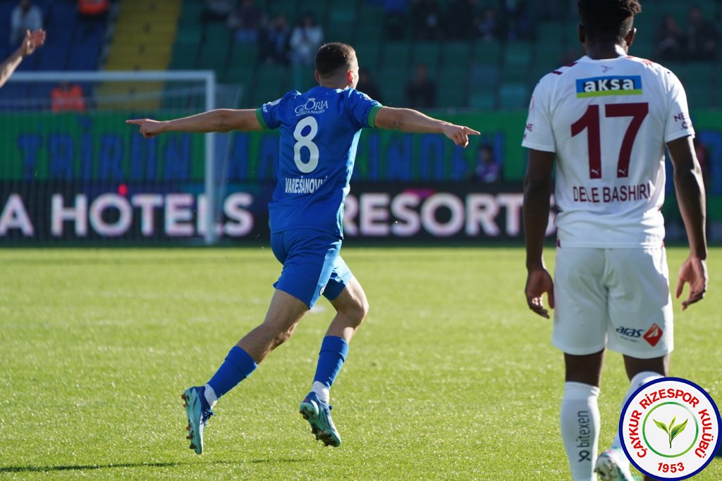 ÇAYKUR RİZESPOR A.Ş. 2 - 0 ATAKAŞ HATAYSPOR