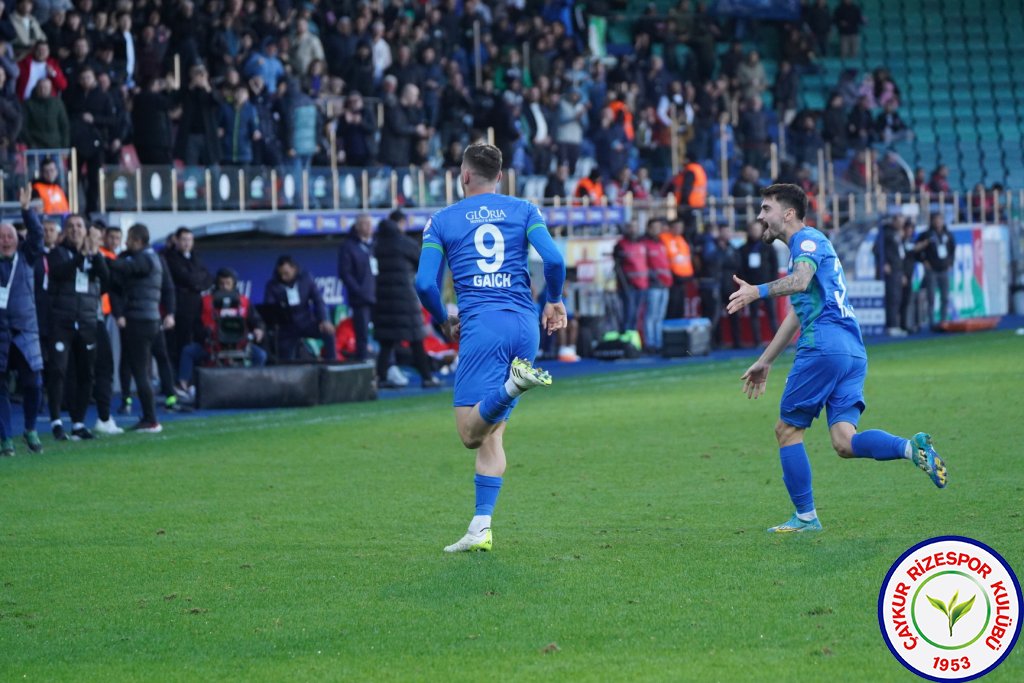 ÇAYKUR RİZESPOR A.Ş. 2 - 0 ATAKAŞ HATAYSPOR