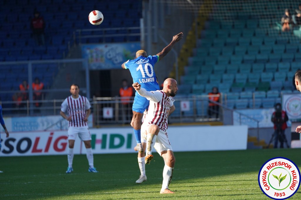 ÇAYKUR RİZESPOR A.Ş. 2 - 0 ATAKAŞ HATAYSPOR