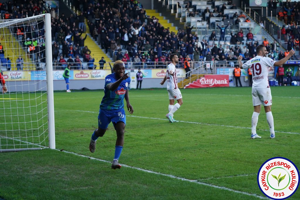 ÇAYKUR RİZESPOR A.Ş. 2 - 0 ATAKAŞ HATAYSPOR