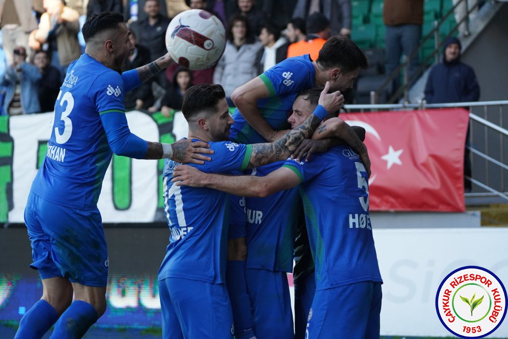 ÇAYKUR RİZESPOR A.Ş. 2 - 0 ATAKAŞ HATAYSPOR