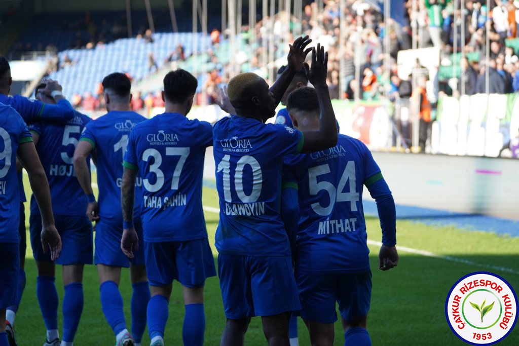 ÇAYKUR RİZESPOR A.Ş. 2 - 0 ATAKAŞ HATAYSPOR