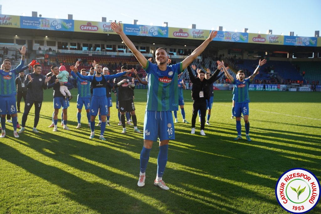 ÇAYKUR RİZESPOR A.Ş. 2 - 0 ATAKAŞ HATAYSPOR