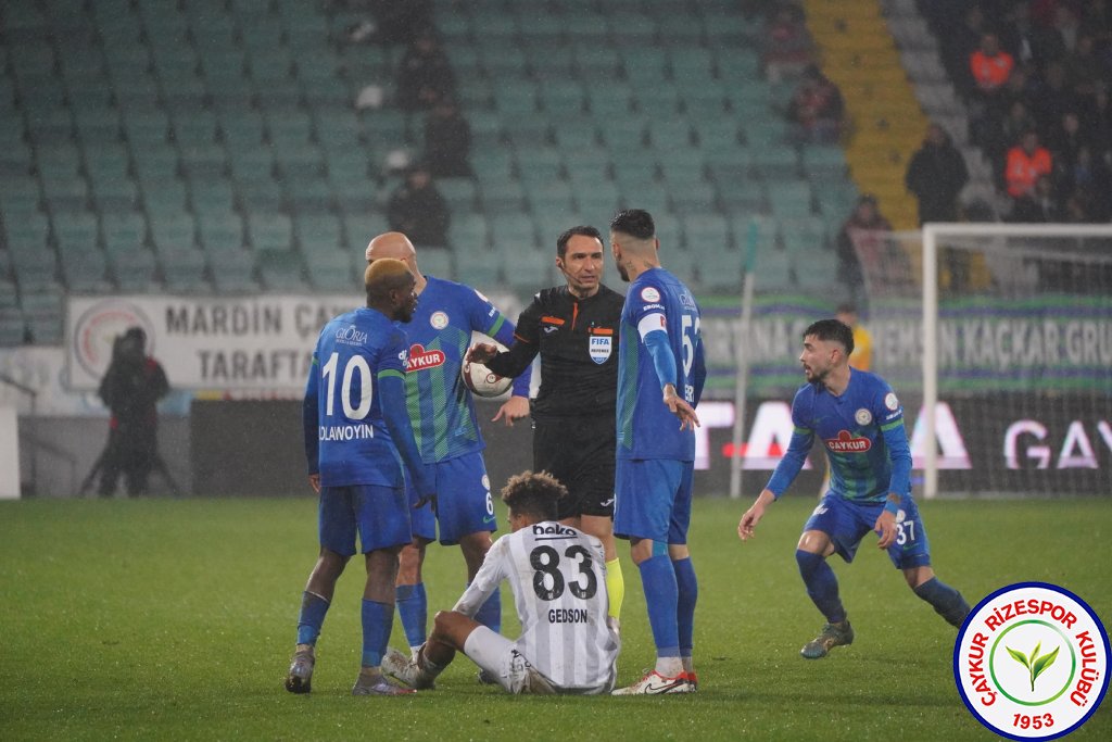 ÇAYKUR RİZESPOR A.Ş. 0 - 4 BEŞİKTAŞ A.Ş.