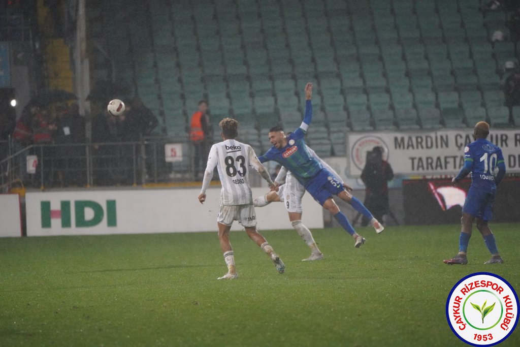 ÇAYKUR RİZESPOR A.Ş. 0 - 4 BEŞİKTAŞ A.Ş.