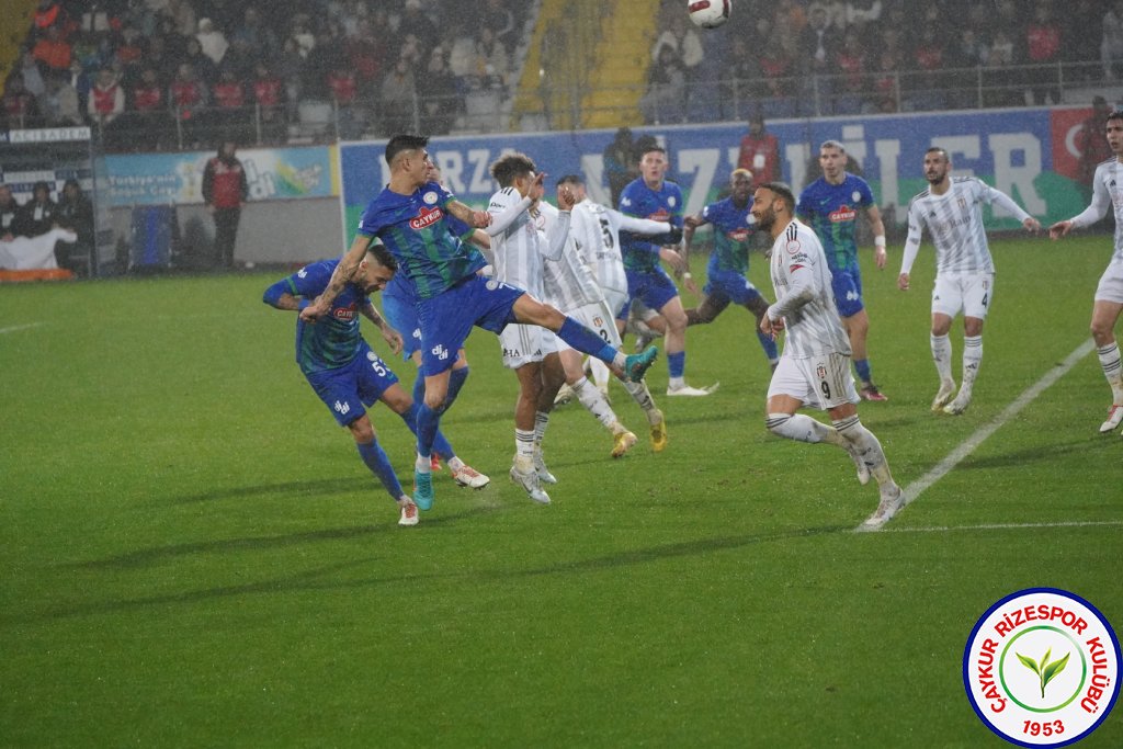 ÇAYKUR RİZESPOR A.Ş. 0 - 4 BEŞİKTAŞ A.Ş.