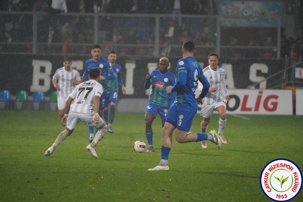 ÇAYKUR RİZESPOR A.Ş. 0 - 4 BEŞİKTAŞ A.Ş.