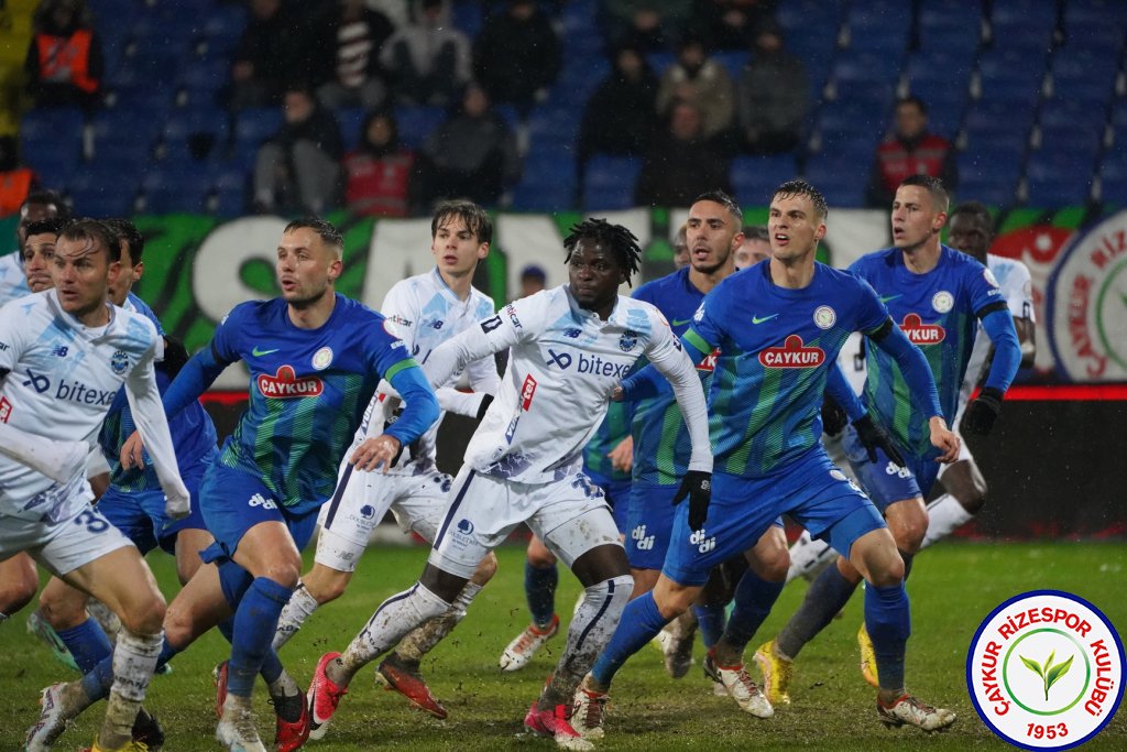 ÇAYKUR RİZESPOR A.Ş. 1 - 0 YUKATEL ADANA DEMİRSPOR A.Ş.