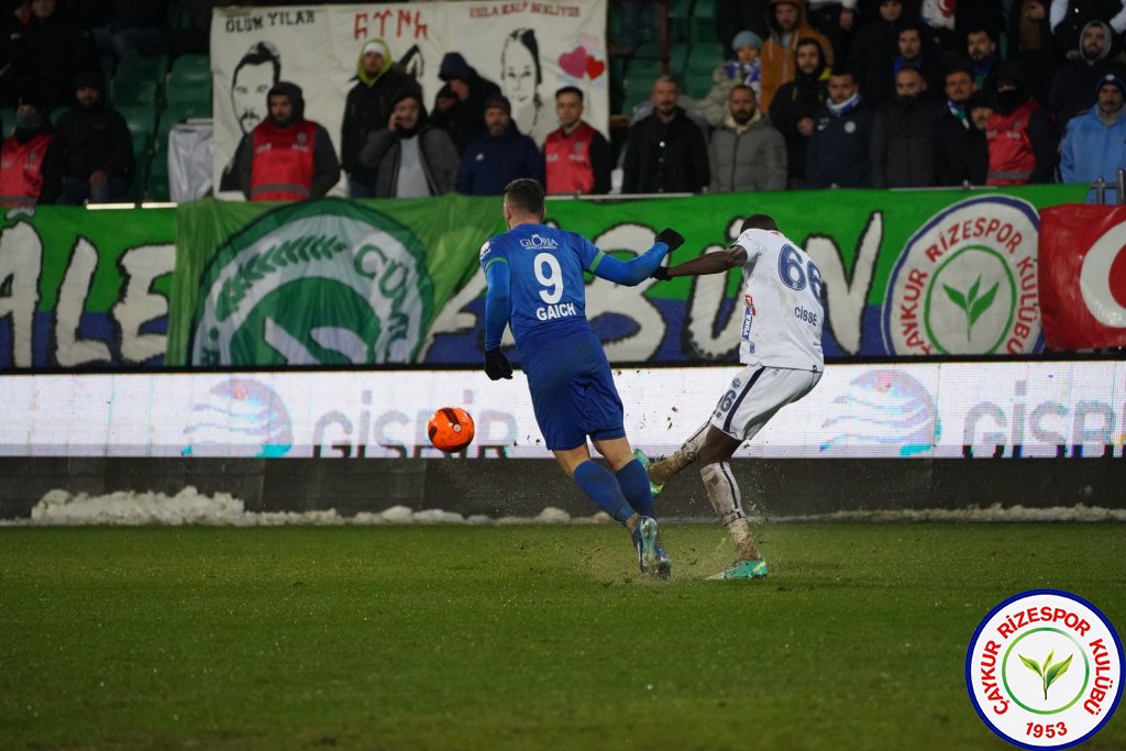 ÇAYKUR RİZESPOR A.Ş. 1 - 0 YUKATEL ADANA DEMİRSPOR A.Ş.