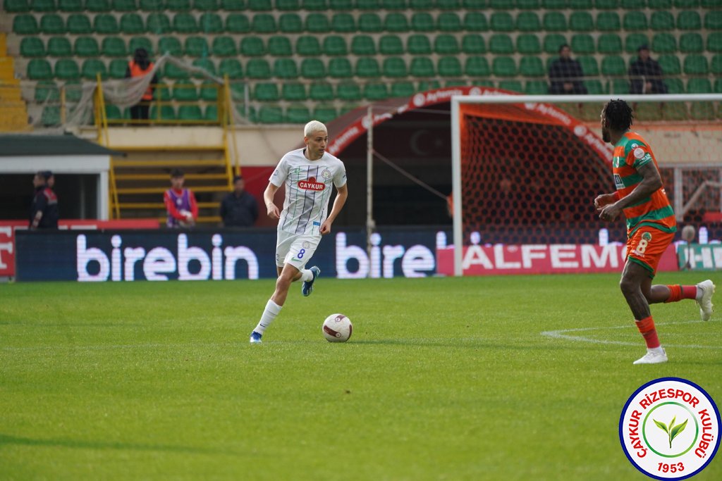 CORENDON ALANYASPOR2 - 1 ÇAYKUR RİZESPOR A.Ş.