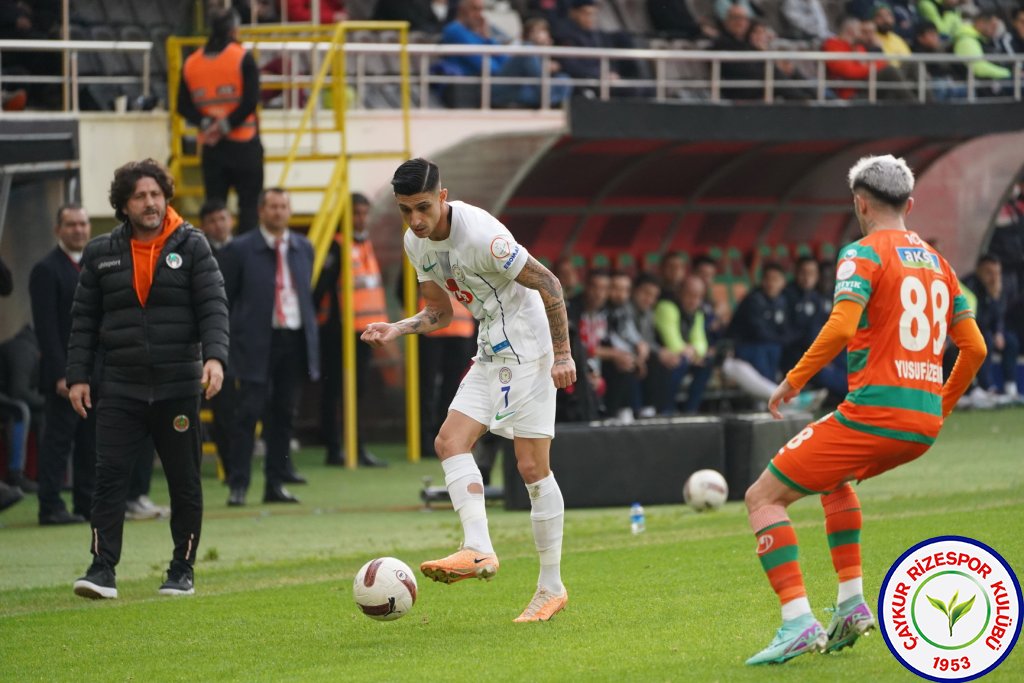 CORENDON ALANYASPOR2 - 1 ÇAYKUR RİZESPOR A.Ş.