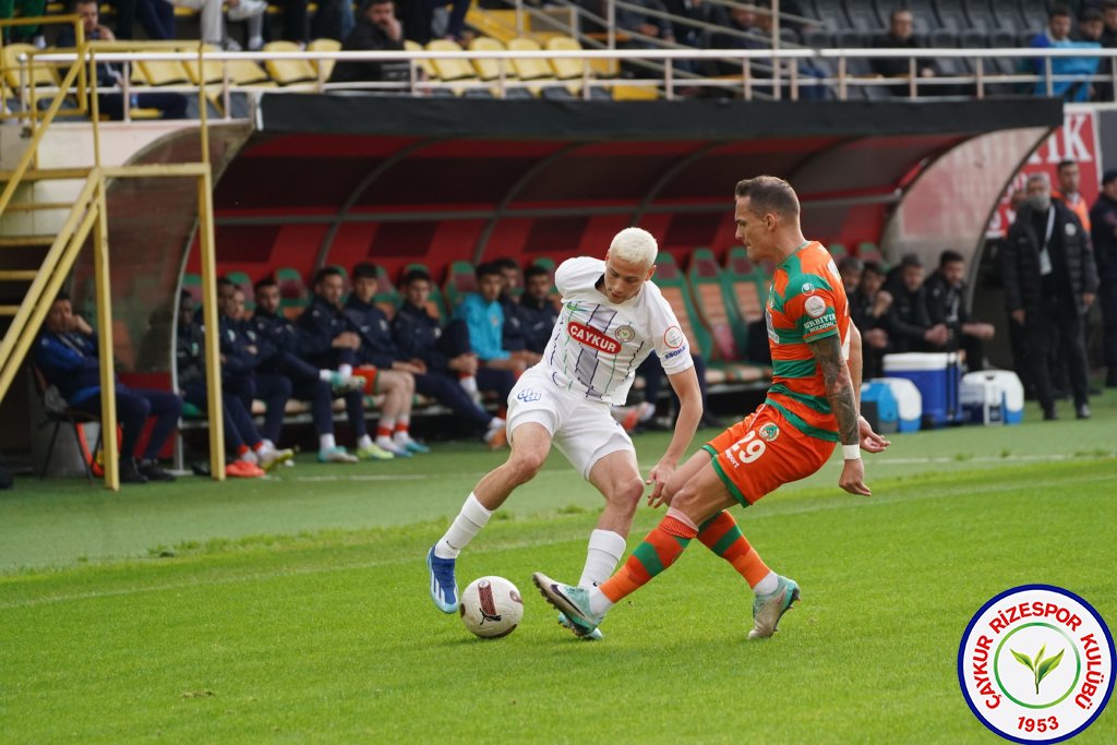 CORENDON ALANYASPOR2 - 1 ÇAYKUR RİZESPOR A.Ş.