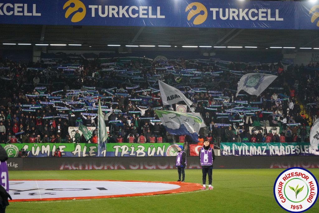 ÇAYKUR RİZESPOR A.Ş. 1 - 0 TRABZONSPOR A.Ş.