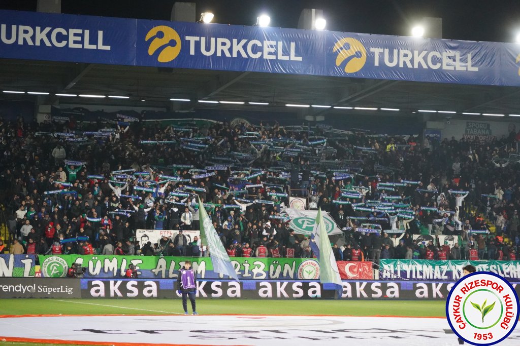 ÇAYKUR RİZESPOR A.Ş. 1 - 0 TRABZONSPOR A.Ş.