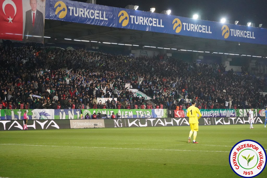 ÇAYKUR RİZESPOR A.Ş. 1 - 0 TRABZONSPOR A.Ş.