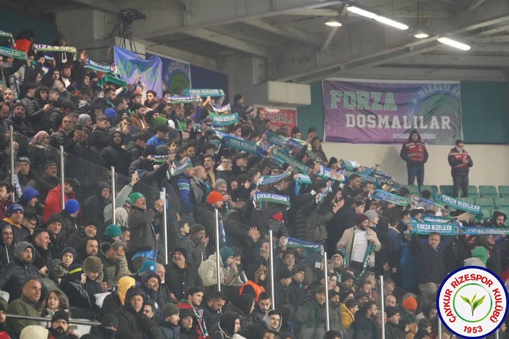 ÇAYKUR RİZESPOR A.Ş. 1 - 0 TRABZONSPOR A.Ş.