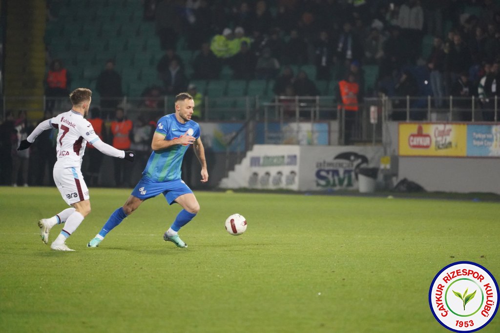 ÇAYKUR RİZESPOR A.Ş. 1 - 0 TRABZONSPOR A.Ş.