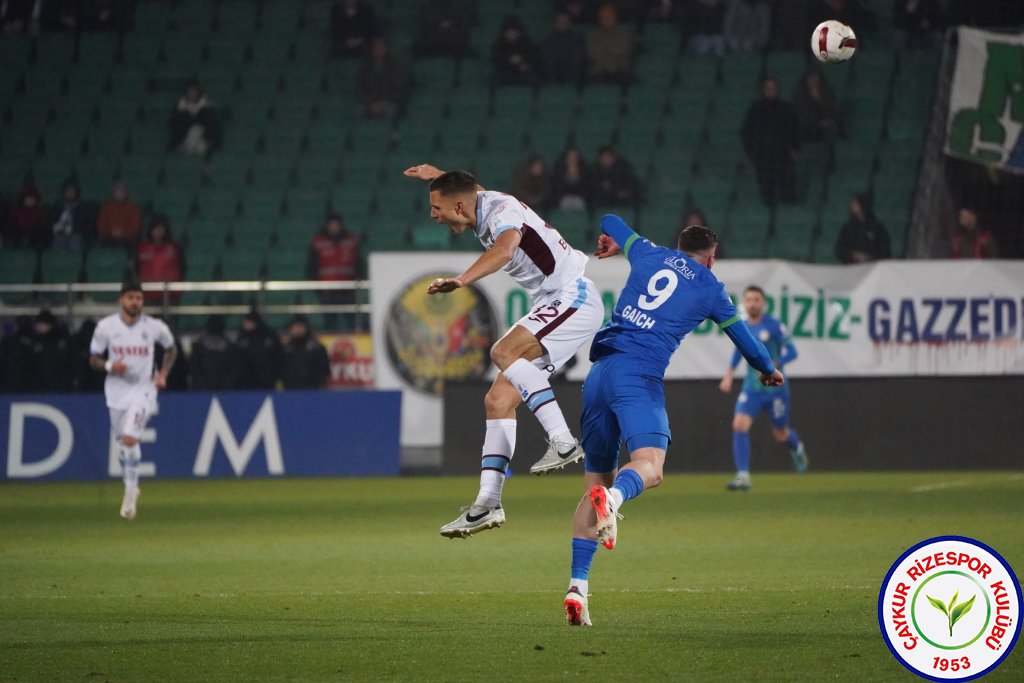 ÇAYKUR RİZESPOR A.Ş. 1 - 0 TRABZONSPOR A.Ş.