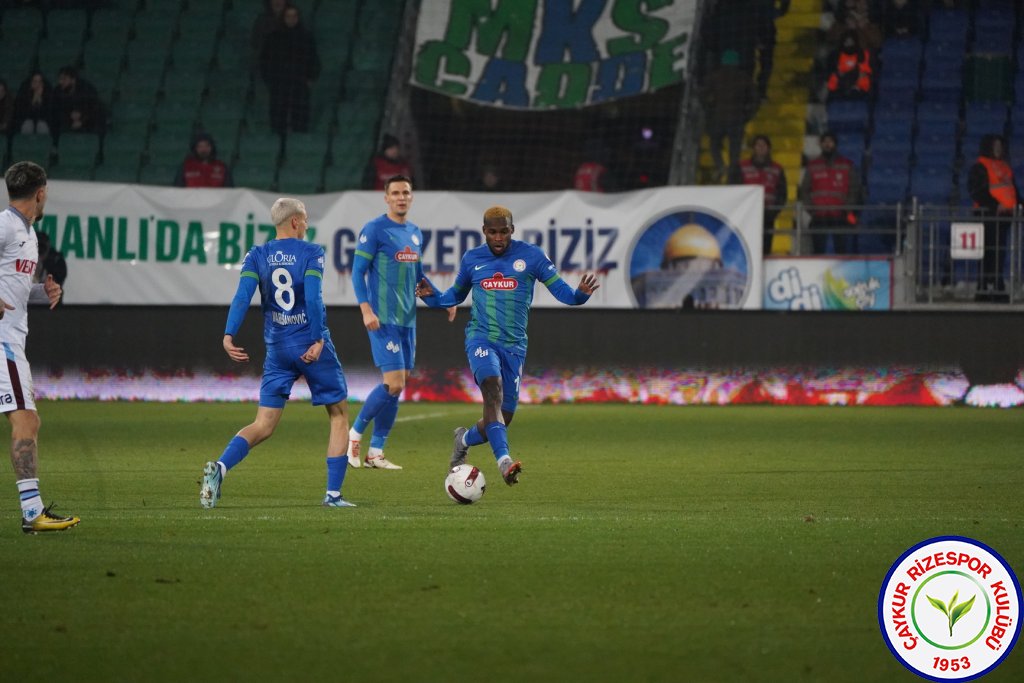 ÇAYKUR RİZESPOR A.Ş. 1 - 0 TRABZONSPOR A.Ş.