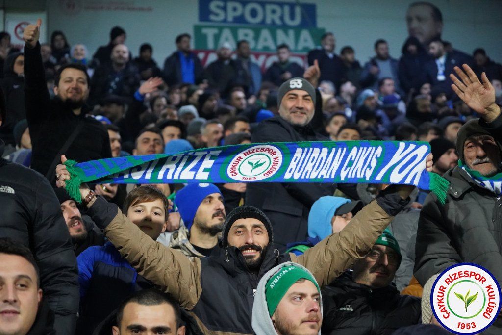 ÇAYKUR RİZESPOR A.Ş. 1 - 0 TRABZONSPOR A.Ş.