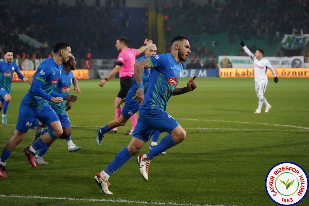 ÇAYKUR RİZESPOR A.Ş. 1 - 0 TRABZONSPOR A.Ş.