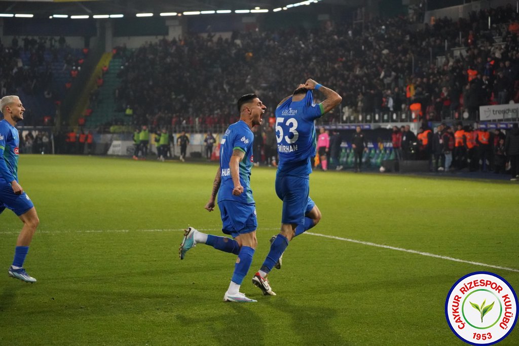 ÇAYKUR RİZESPOR A.Ş. 1 - 0 TRABZONSPOR A.Ş.