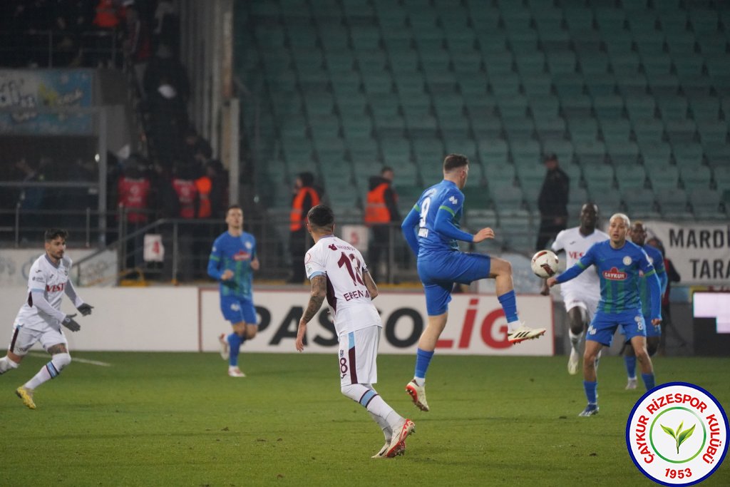 ÇAYKUR RİZESPOR A.Ş. 1 - 0 TRABZONSPOR A.Ş.