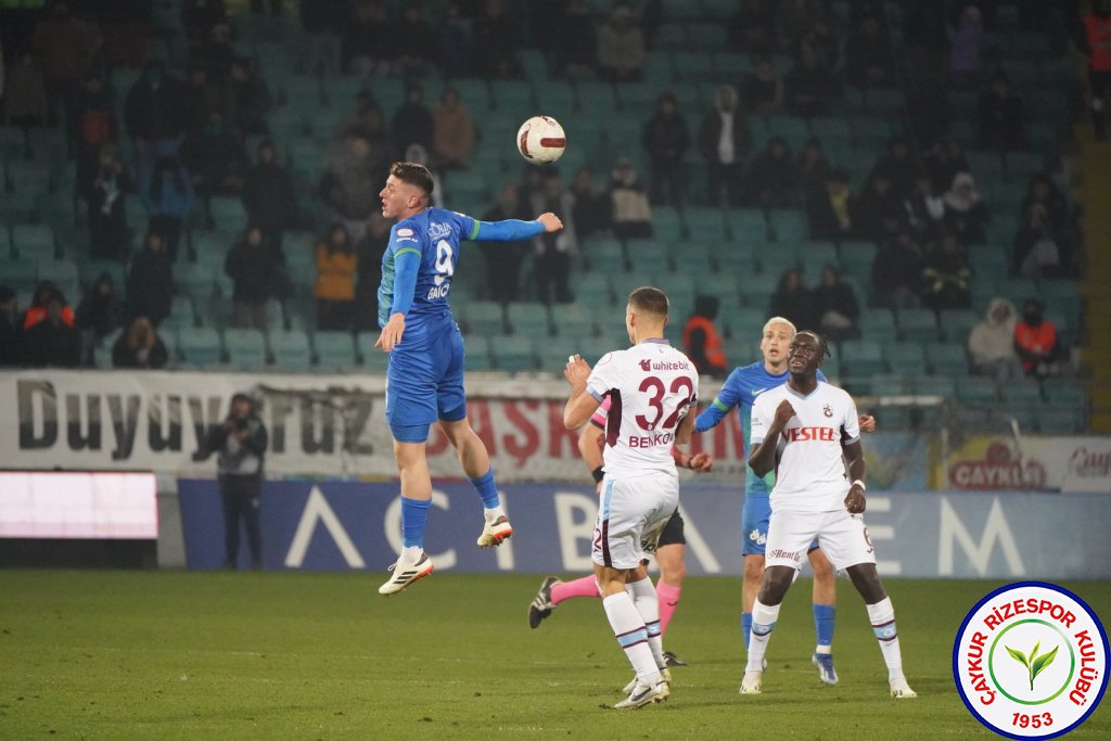 ÇAYKUR RİZESPOR A.Ş. 1 - 0 TRABZONSPOR A.Ş.