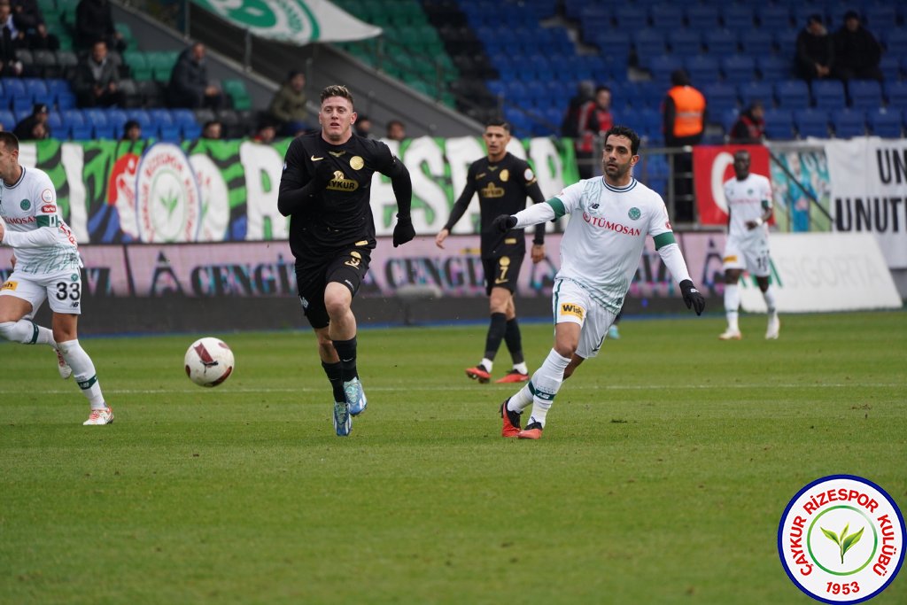 ÇAYKUR RİZESPOR A.Ş. 0 - 0 TÜMOSAN KONYASPOR