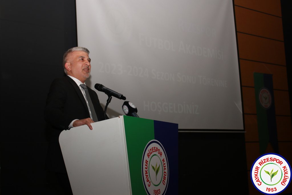 Çaykur Rizespor Futbol Akademisi 2023-2024 Sezon Sonu Töreni