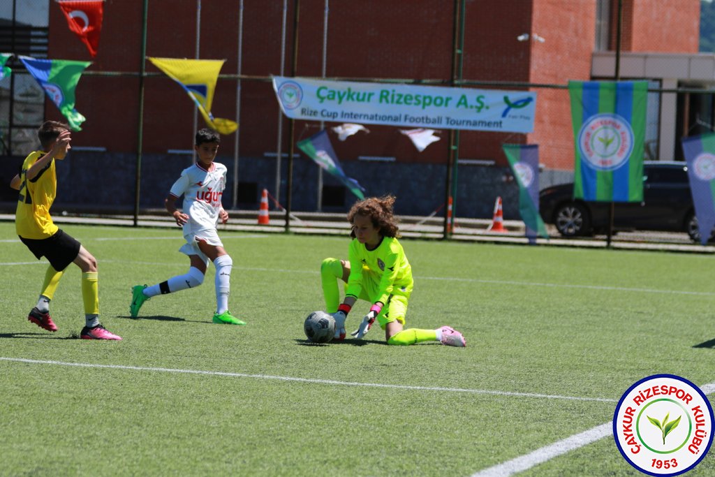 ULUSLARARASI U12 RİZE CUP 2024'DE HEYECAN DORUKTA