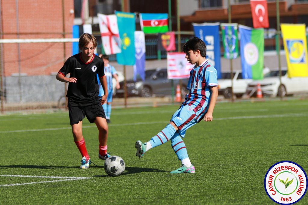 ULUSLARARASI U12 RİZE CUP 2024'DE HEYECAN DORUKTA