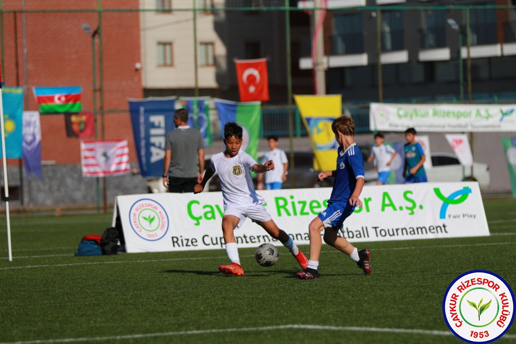 ULUSLARARASI U12 RİZE CUP 2024'DE HEYECAN DORUKTA