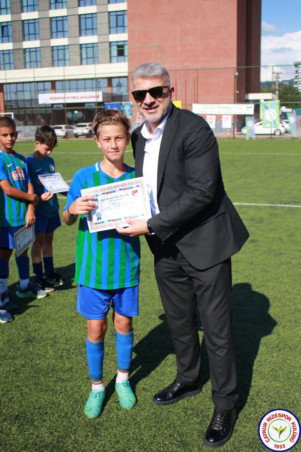 ULUSLARARASI U12 RİZE CUP 2024 KUPA TÖRENİ