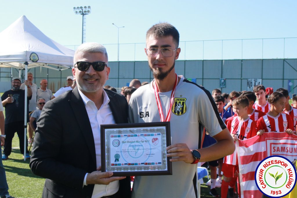 ULUSLARARASI U12 RİZE CUP 2024 KUPA TÖRENİ