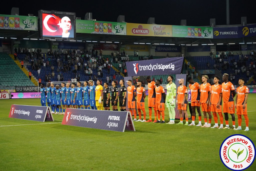 ÇAYKUR RİZESPOR 1 - 1 RAMS BAŞAKŞEHİR