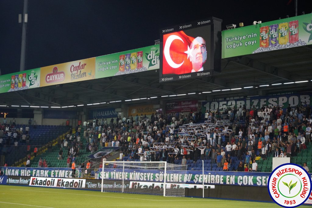 ÇAYKUR RİZESPOR 1 - 1 RAMS BAŞAKŞEHİR