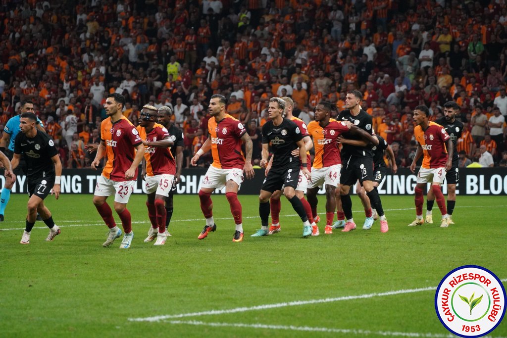 GALATASARAY A.Ş. 5 - 0 ÇAYKUR RİZESPOR A.Ş.