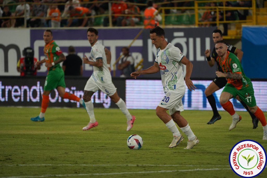 CORENDON ALANYASPOR 1 - 0 ÇAYKUR RİZESPOR