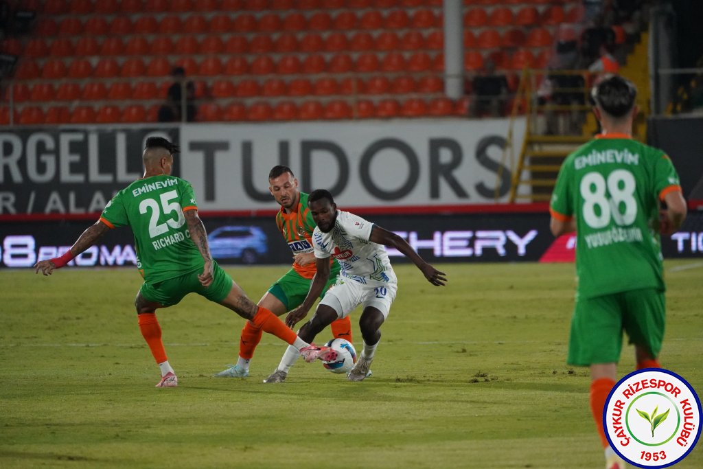 CORENDON ALANYASPOR 1 - 0 ÇAYKUR RİZESPOR