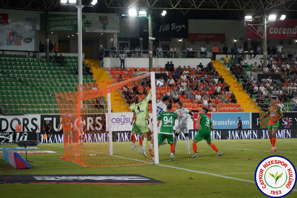 CORENDON ALANYASPOR 1 - 0 ÇAYKUR RİZESPOR